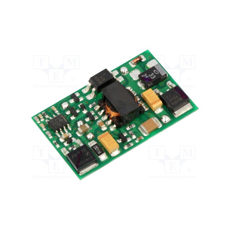 1 pcs x MEAN WELL - NSD05-12S12 - Converter: DC/DC, 5.04W, Uin: 9.2÷36V, Uout: 12VDC, Iout: 420mA, PCB