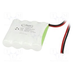 1 pcs x CELLEVIA BATTERIES - CL-AA/HT4.8V/P - Re-battery: Ni-MH, AA, 4.8V, 1600mAh, leads 250mm