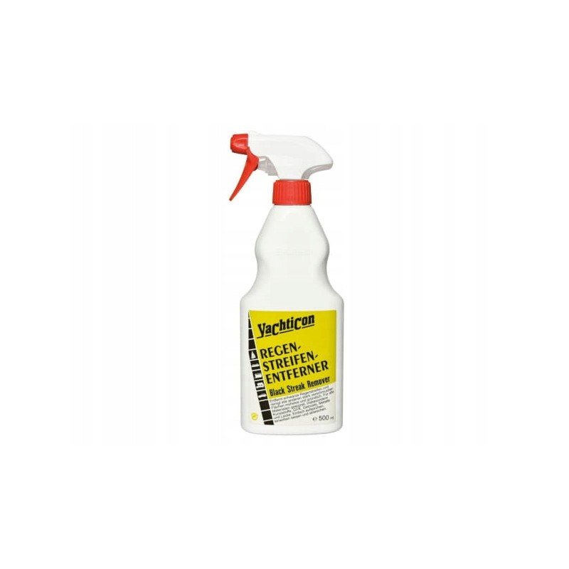Spray remover for black rain streaks