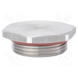 1 pcs x HUMMEL - 1.199.2000.50 - Stopper, M20, 1.5, IP68, brass, Plating: nickel, V-Ms-VMQ-Ex