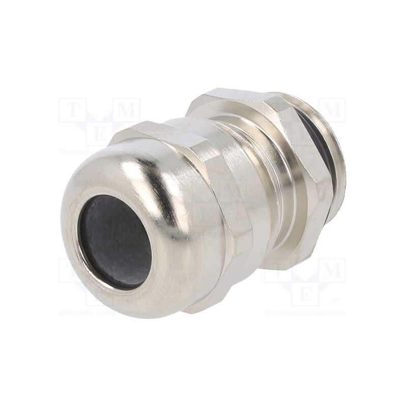 1 pcs x HUMMEL - 1.607.1600.50 - Cable gland, with earthing, M16, 1.5, IP68, brass, METRICA-M-EMC-E