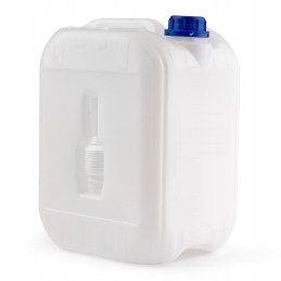 Plastic canister for water, liquids, fuel, 10 liters