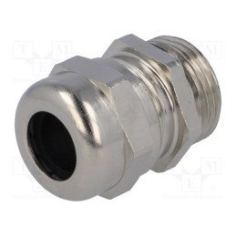 1 pcs x HELUKABEL - HT-MS M20X1.5 - Cable gland, M20, 1.5, IP68, brass, Body plating: nickel