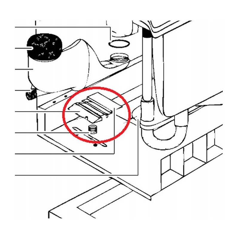 Retaining clip c1 2 3 4 thetford