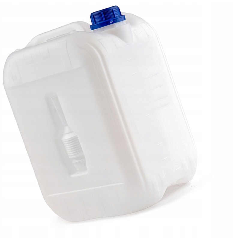 Plastic canister for water, liquids, fuel, 10l and 8w00