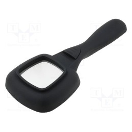 1 pcs x NEWBRAND - NB-HLUP-2B - Hand magnifier, Mag: x4, Lens: 65x65mm, Illumin: LED