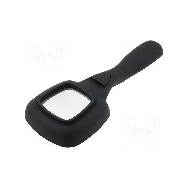 1 pcs x NEWBRAND - NB-HLUP-2B - Hand magnifier, Mag: x4, Lens: 65x65mm, Illumin: LED