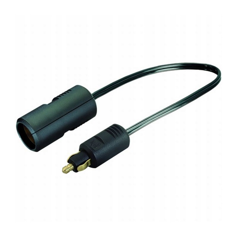 Cigarette lighter socket adapter from small to large