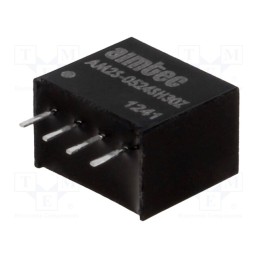 1 pcs x AIMTEC - AM2S-0524SH30Z - Converter: DC/DC, 2W, Uin: 4.5÷5.5V, Uout: 24VDC, Iout: 80mA, SIP4