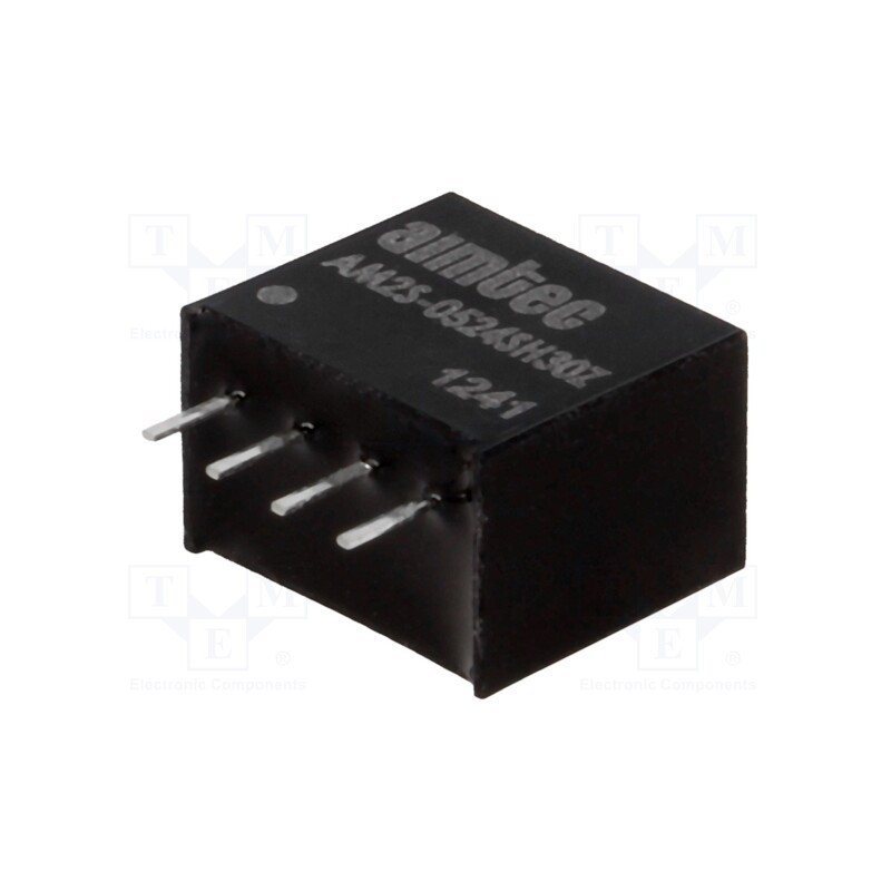 1 pcs x AIMTEC - AM2S-0524SH30Z - Converter: DC/DC, 2W, Uin: 4.5÷5.5V, Uout: 24VDC, Iout: 80mA, SIP4