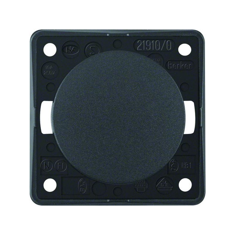 Berker integro switch anthracite