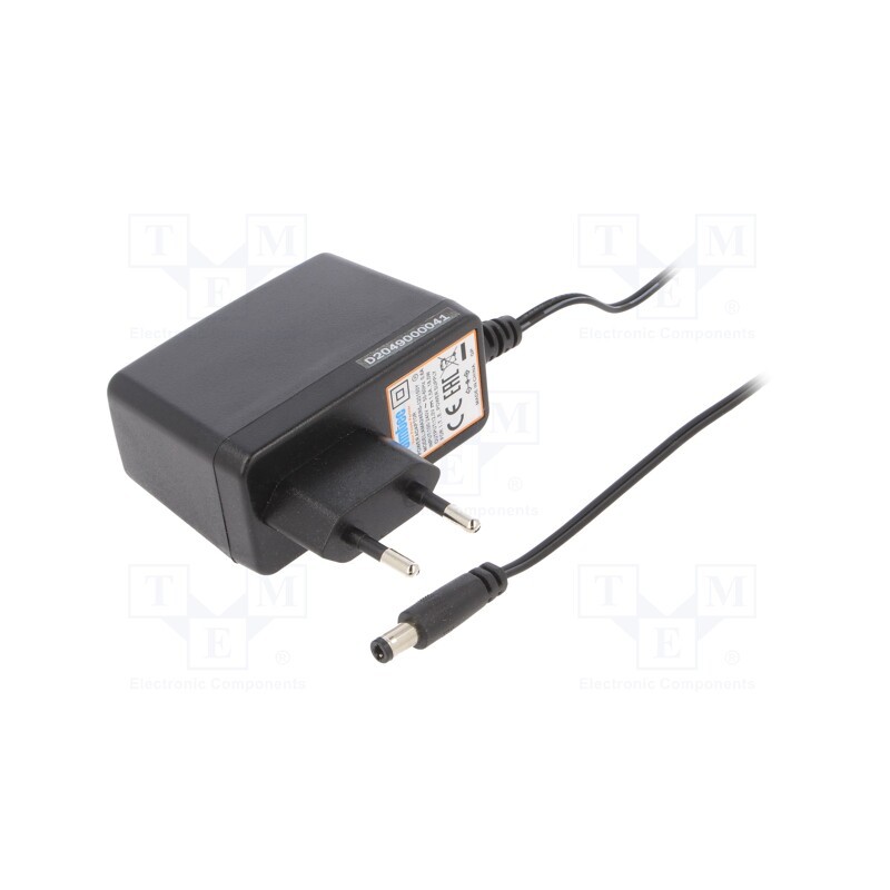 1 pcs x AIMTEC - AMA24ER5-120150Y - Power supply: switched-mode, plug, 12VDC, 1.5A, 18W, Plug: EU, 85%