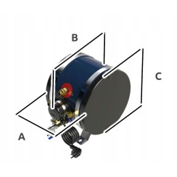 Boiler 12l water heater with 550W exchanger