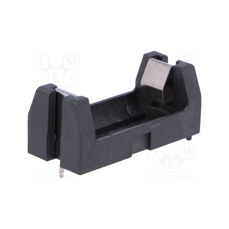 1 pcs x KEYSTONE - 1017 - Holder, 1/2AA,1/2R6, Batt.no: 1, PCB,THM