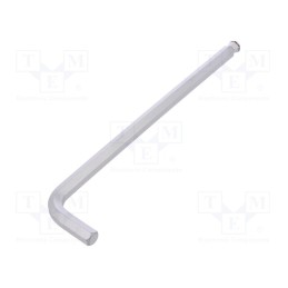 1 pcs x WIHA - 20553 - Wrench, hex key,spherical, HEX 10mm, Overall len: 231mm