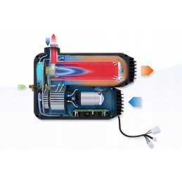 Varioheat truma gas boiler for camper trailers