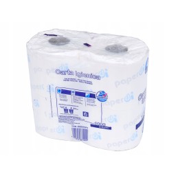 Dissolvable tourist toilet paper, 4 rolls