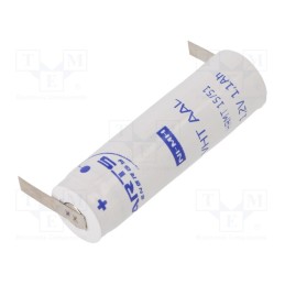 1 pcs x ARTS ENERGY - VHT AAL - Re-battery: Ni-MH, AA, 1.2V, 1150mAh, soldering lugs, Ø13.9x48.9mm
