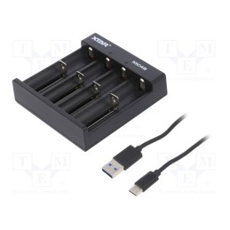 1 pcs x XTAR - MC4S - Charger: for rechargeable batteries, Li-Ion,Ni-Cd,Ni-MH, 5VDC