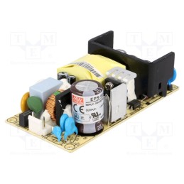 1 pcs x MEAN WELL - EPS-65-24 - Power supply: switched-mode, open, 65.04W, 120÷370VDC, 85÷264VAC