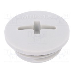 1 pcs x LAPP - 52006117 - Stopper, M16, 1.5, IP68, polyamide, light grey, SKINDICHT®, 7mm