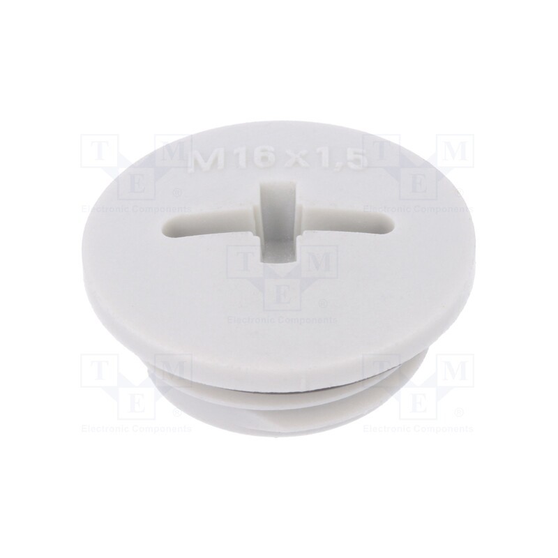 1 pcs x LAPP - 52006117 - Stopper, M16, 1.5, IP68, polyamide, light grey, SKINDICHT®, 7mm