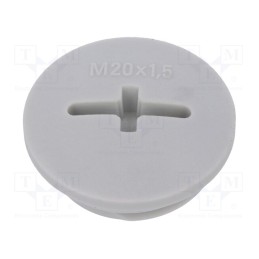 1 pcs x LAPP - 52006120 - Stopper, M20, 1.5, IP54, polyamide, light grey, SKINDICHT®, 6mm