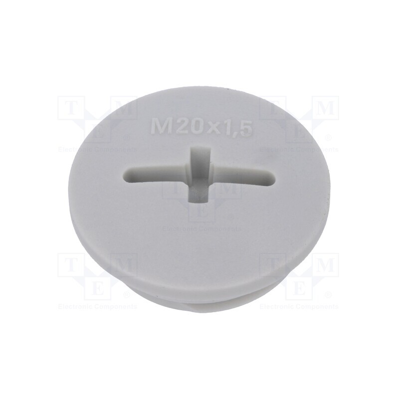1 pcs x LAPP - 52006120 - Stopper, M20, 1.5, IP54, polyamide, light grey, SKINDICHT®, 6mm