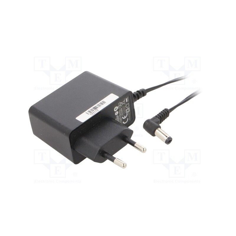 1 pcs x POS - POSC12125A-L - Power supply: switched-mode, plug, 12VDC, 1.25A, 15W, Plug: EU, POSC