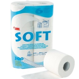 258169 paper for tourist toilets 6 pcs thetfor