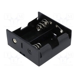 1 pcs x COMF - BH-121-1B - Holder, D,R20, Batt.no: 2, 6F22 type
