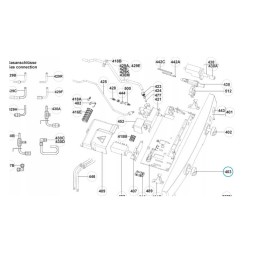 Dometic rm7290l rm7390l refrigerator knob, right
