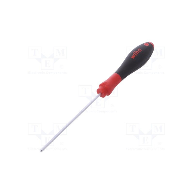 1 pcs x WIHA - 26077 - Screwdriver, hex key, HEX 3mm, MagicRing®, SoftFinish®
