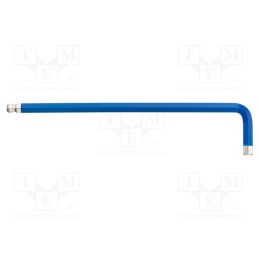 1 pcs x WIHA - 41901 - Wrench, hex key,spherical, HEX 8mm, Overall len: 206mm