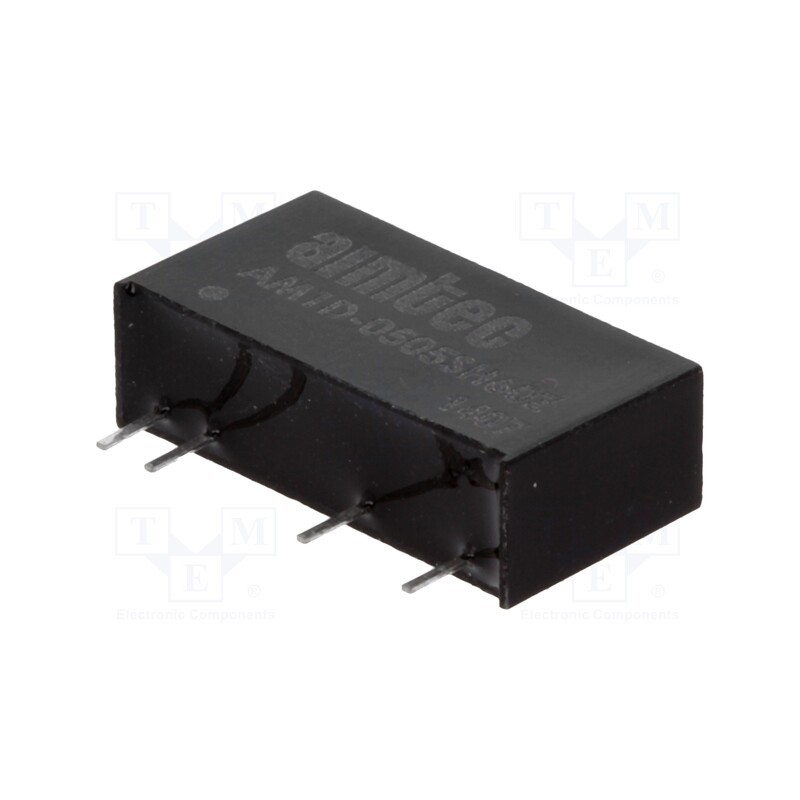 1 pcs x AIMTEC - AM1D-0505SH60Z - Converter: DC/DC, 1W, Uin: 4.5÷5.5V, Uout: 5VDC, Iout: 200mA, SIP7