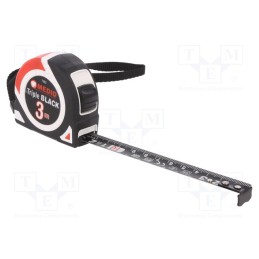 1 pcs x MEDID - 7163 - Measuring tape, L: 3m, Width: 16mm, Enclos.mat: ABS,elastolan
