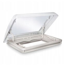 Roof window for a camper with Dometic mosquito net