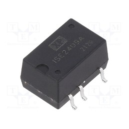 1 pcs x XP POWER - ISE2409A - Converter: DC/DC, 1W, Uin: 21.6÷26.4V, Uout: 9VDC, Iout: 111mA, SMD