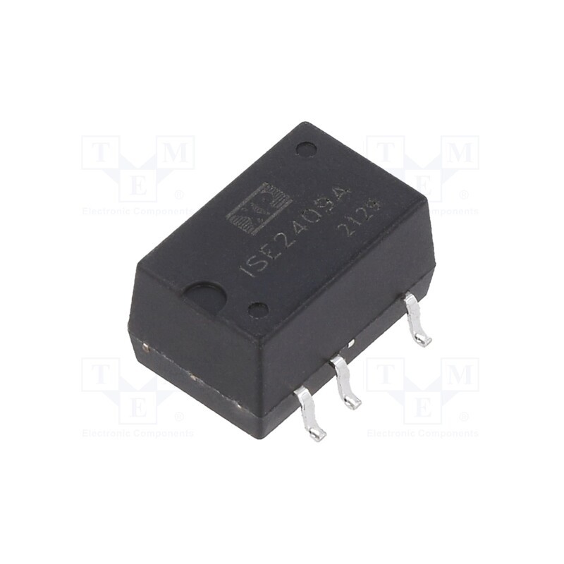 1 pcs x XP POWER - ISE2409A - Converter: DC/DC, 1W, Uin: 21.6÷26.4V, Uout: 9VDC, Iout: 111mA, SMD