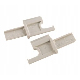 Hooks blocking the slats of Rastrollo 2001 roller blinds