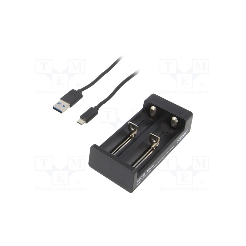 1 pcs x XTAR - MC2 PLUS - Charger: microprocessor-based, Li-Ion, 1A, Cells quantity: 2