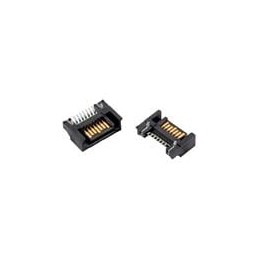 1 pcs : SAT3M2132072TR - I/O Connectors Sata connector 127mm pitch Right Angle surface mount