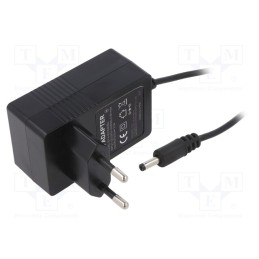 1 pcs x ESPE - PRO1505W2E-1740 - Power supply: switched-mode, plug, 5VDC, 3A, 15W, Plug: EU, 82%