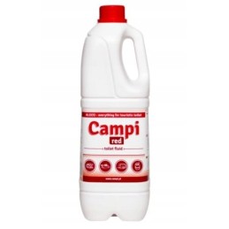 Fluid for tourist toilets, campi red flush, 2l