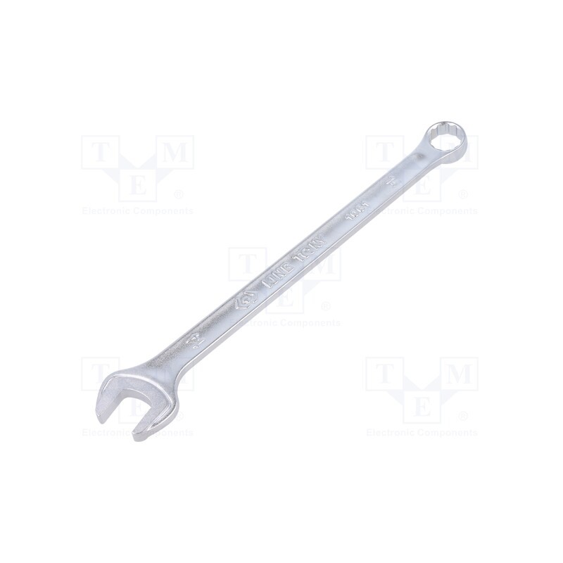 1 pcs x KING TONY - 1061-14 - Wrench, combination spanner, 14mm, Chrom-vanadium steel, long