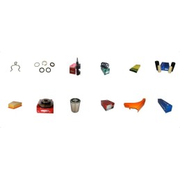 Timing cover gasket for Toyota 4P forklift