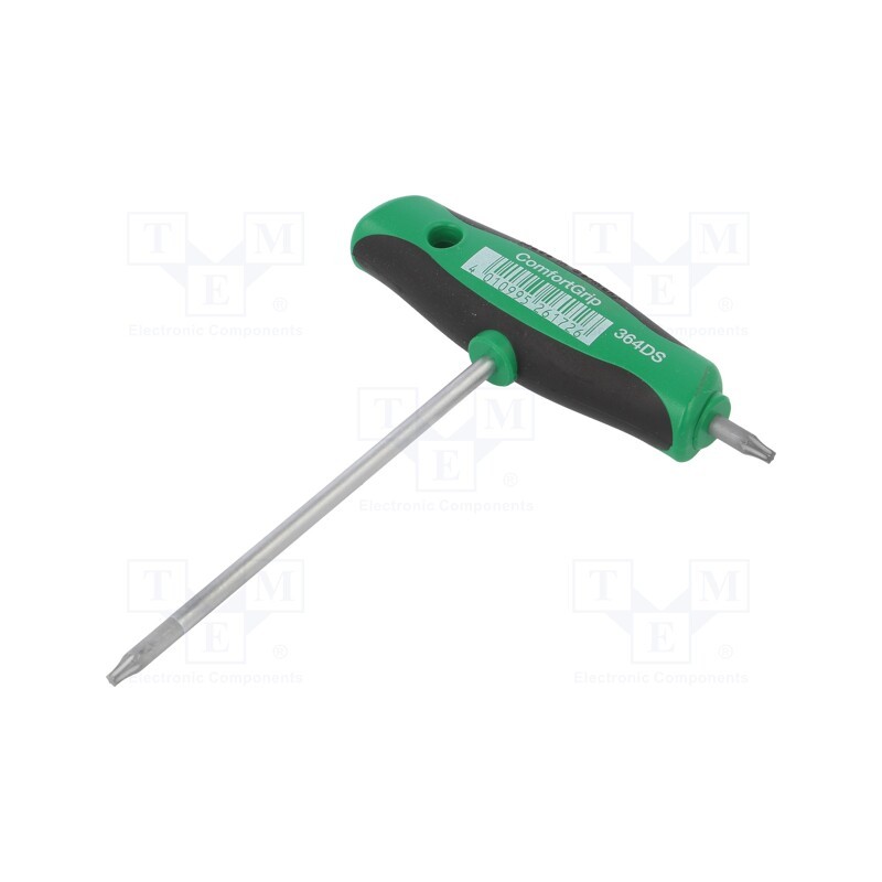 1 pcs x WIHA - 26172 - Wrench, Torx®, TX10, Overall len: 126mm, Working part len: 100mm