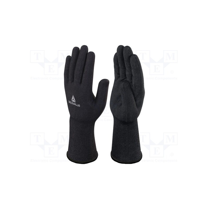 1 set x DELTA PLUS - VECUT59LP09 - Protective gloves, Size: 9, high resistance to tears and cuts