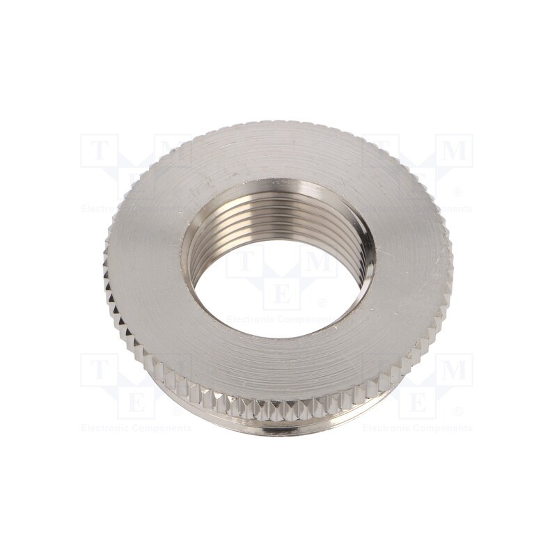 1 pcs x HUMMEL - 1.076.3220.50 - Reduction of threads for glands, Int.thread: M20, brass, nickel
