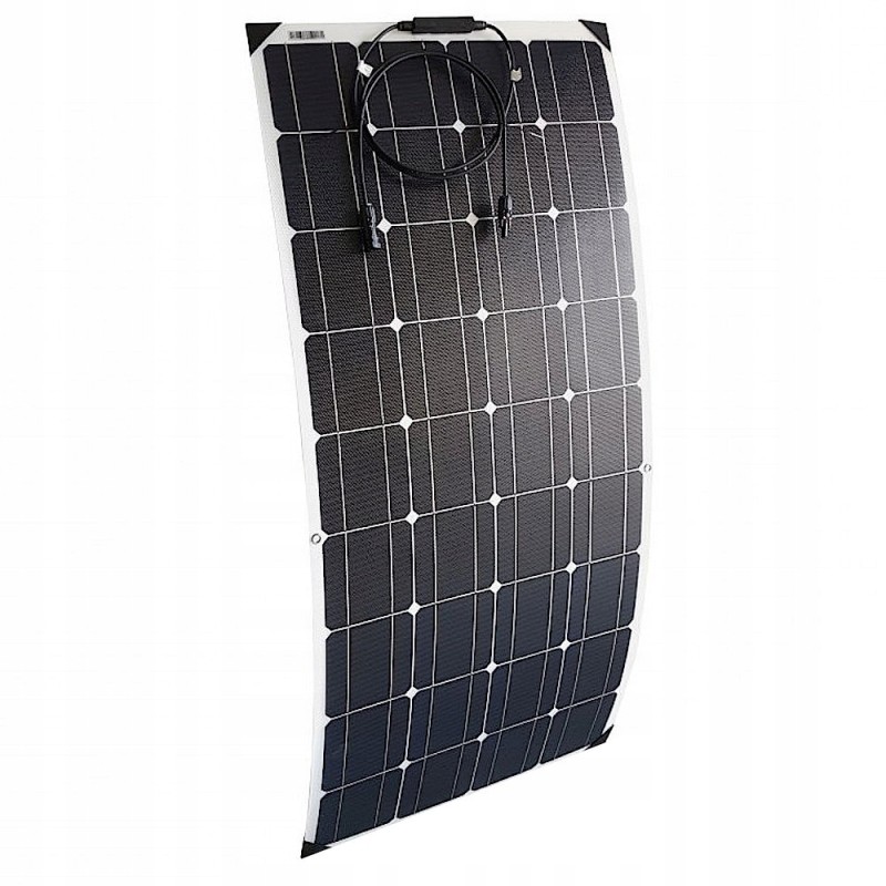 Flexible solar battery for a camper 100w 12v